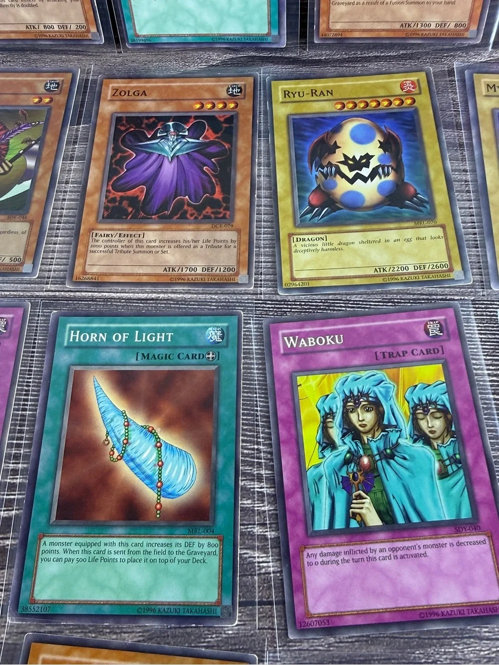 Yu-Gi-Oh! Lot of 20 Vintage Cards • Monsters/Spells/Traps Mix